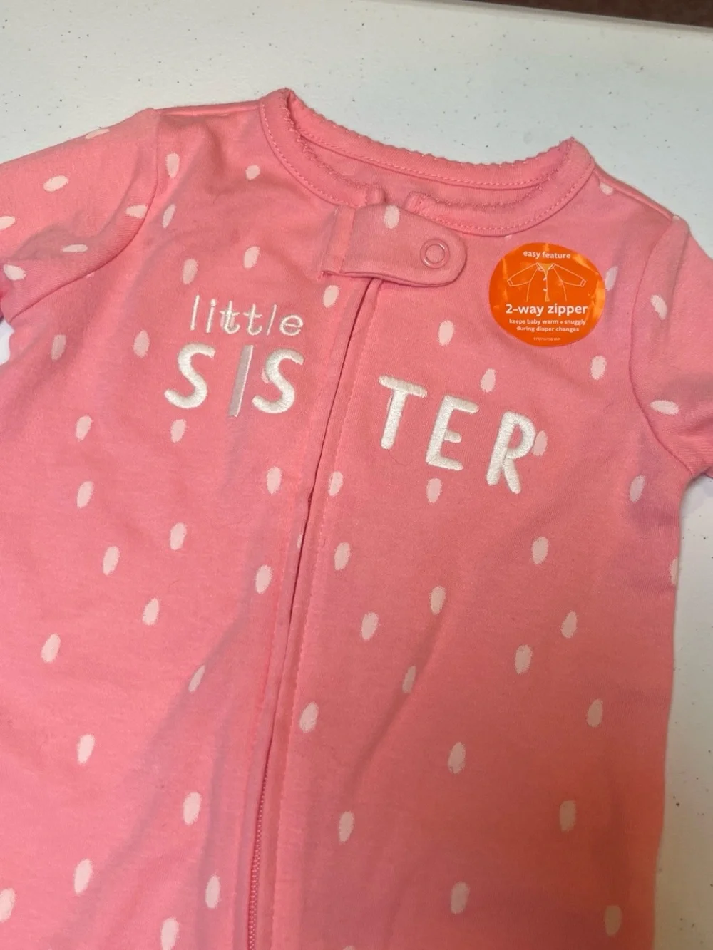 Carter's Pink Polka Dot 